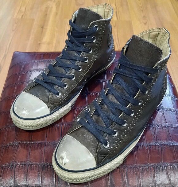 Converse x John Varvatos Chuck Taylor Split Seam Leather High Top Studded Men 9 main image 11